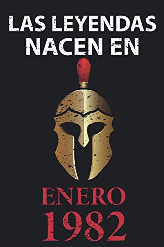 Las leyendas nacen en enero 1982: Regalo de cumpleaños perfecto para hombre y mujer de 39 años I...
