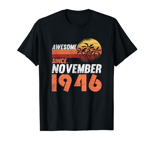 Cumpleaños de noviembre 1946 Camiseta
