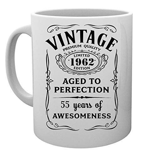 Vintage Limited 1962 Edition - 55th Birthday Gift Taza Mug Cup