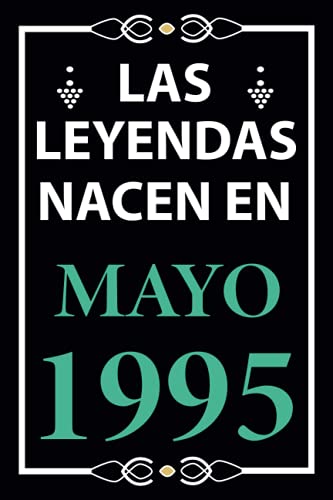 Las leyendas nacen en Mayo 1995: Regalo de cumpleaños perfecto para hombre y mujer de 26 años I...