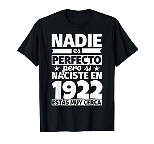 1922 cumpleaños divertido regalo de cumpleaños Camiseta