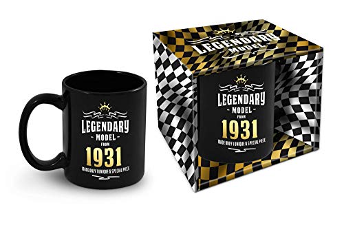 Bombo Taza de cumpleaños con año de nacimiento 1931