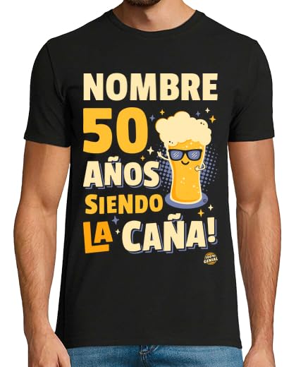Latostadora Camiseta Personalizada 50 Años - Regalo Cumpleaños Hombre - Ideas y Regalos Originales...