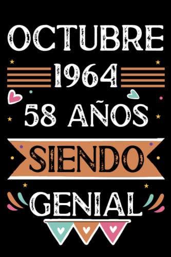 CUADERNO, Octubre 1964,58 Años Siendo Genial: Libro de visitas, cuaderno, 110 páginas de...