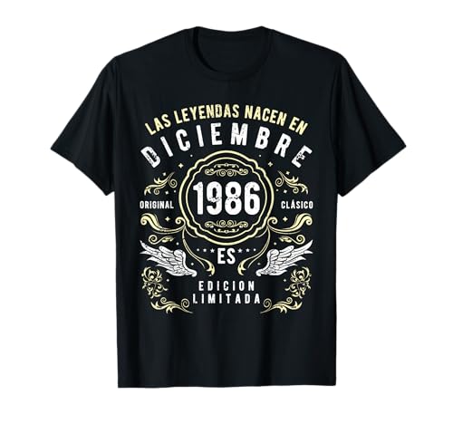 Las Leyendas Nacen En Diciembre 1986 Camiseta