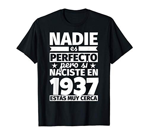 1937 cumpleaños divertido regalo de cumpleaños Camiseta