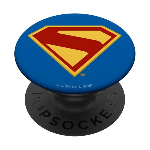 SUPERMAN (2025 Movie) S-Shield PopSockets PopGrip Adhesivo
