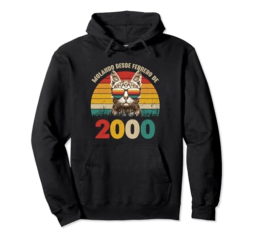 Molando Desde Febrero de 2000 Cumpleaños 24 Años Sudadera con Capucha