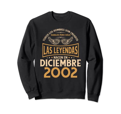Cumpleaños Hombre Regalos Las Leyendas Diciembre 2002 Sudadera