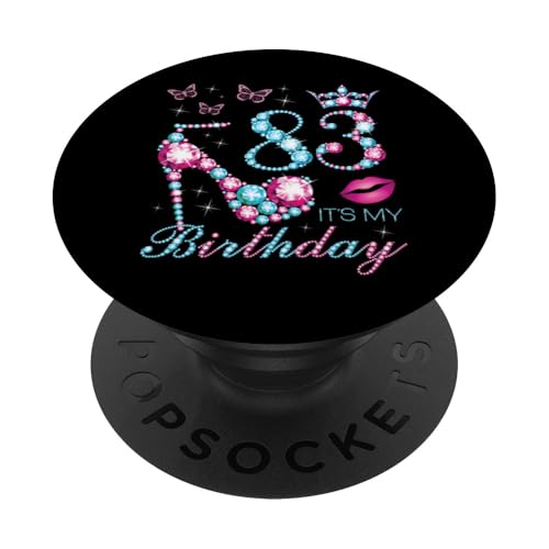 83 Es mi cumpleaños 83 años Es mi Fiesta de cumpleaños número 83 PopSockets PopGrip Adhesivo