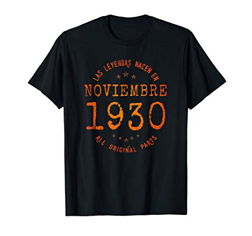 Las Leyendas nacen en Noviembre de 1930 Camiseta