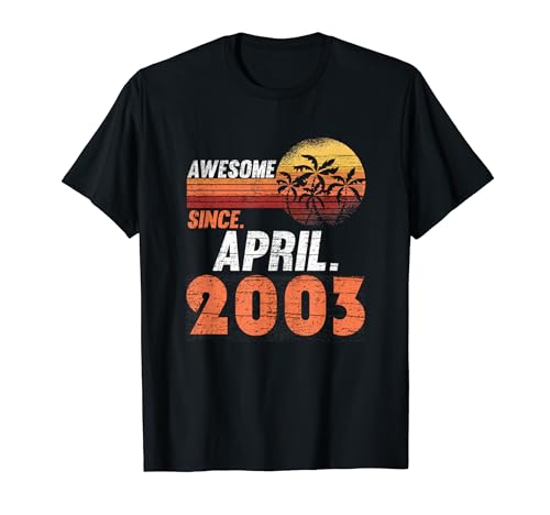 Cumpleaños de abril 2003 Camiseta