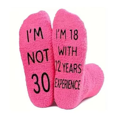 CATOR Regalo 30 Años para Mujer, 30 Cumpleaños para Madre, Hermana, Maestra o sus Calcetines de...