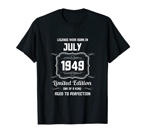 Feliz Cumpleaños Julio 1949 Camiseta