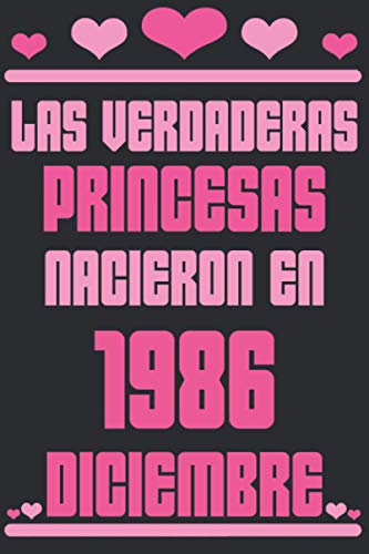 Las Verdaderas Princesas Nacieron en 1986 Diciembre: Regalo de cumpleaños de 34 años para mujeres...