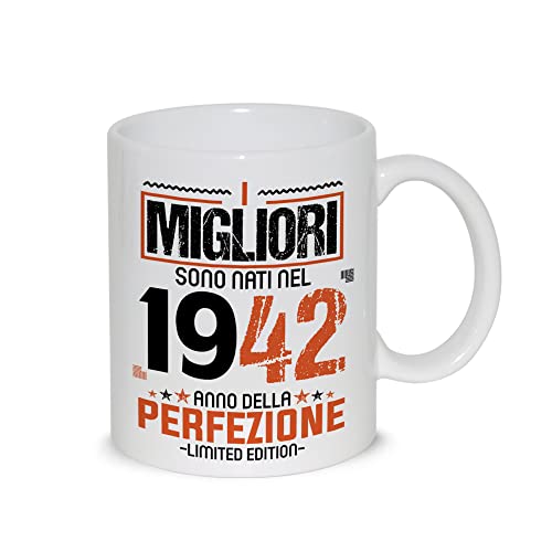 thedifferent Taza de desayuno con leche y té, con diseño gráfico – Los mejores han nacido en...