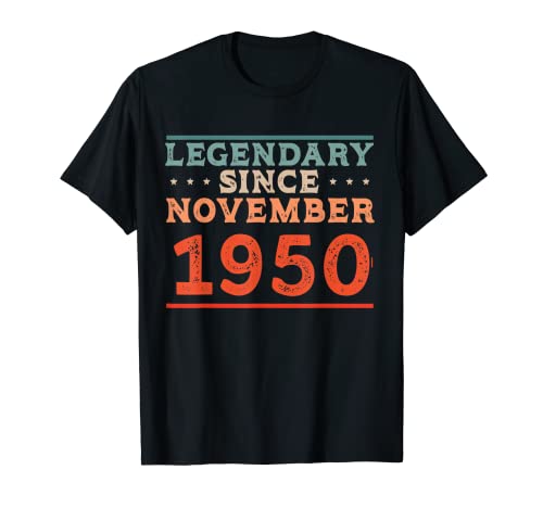 Legendario desde noviembre de 1950 Nacido en la fiesta de cumpleaños de los 90 Camiseta