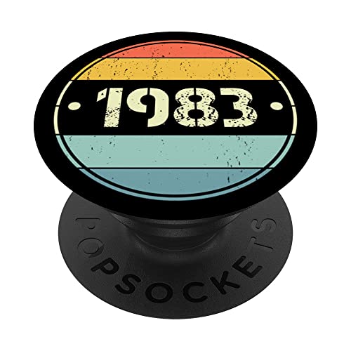 1983 edición limitada 1983 cumpleaños Popsocket para hombres y mujeres PopSockets PopGrip...
