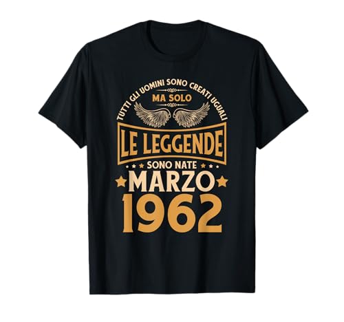 Cumpleaños Hombre Regalo Mujer Le Leyendas Marzo 1962 Camiseta