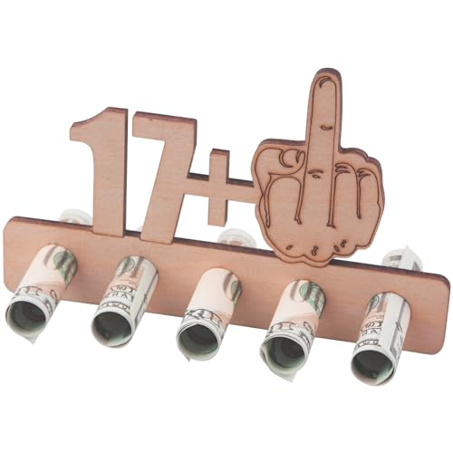 18 Cumpleaños Regalo de Dinero de Madera,Regalos Chica 18 años,Regalo 18 años Chico,de Madera...