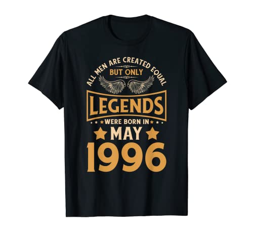 Las leyendas de cumpleaños nacieron en mayo de 1996. Camiseta