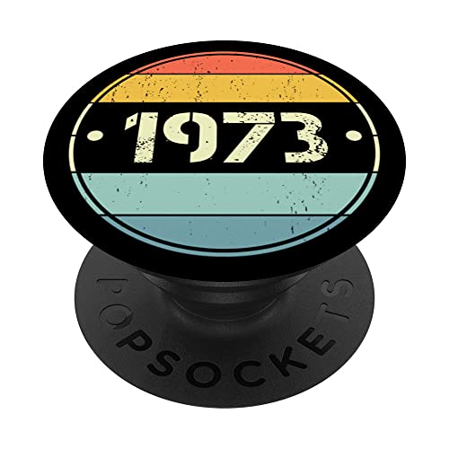 1973 edición limitada 1973 cumpleaños Popsocket para hombres y mujeres PopSockets PopGrip Intercambiable