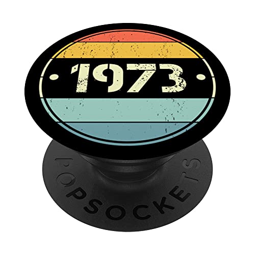 1973 edición limitada 1973 cumpleaños Popsocket para hombres y mujeres PopSockets PopGrip...