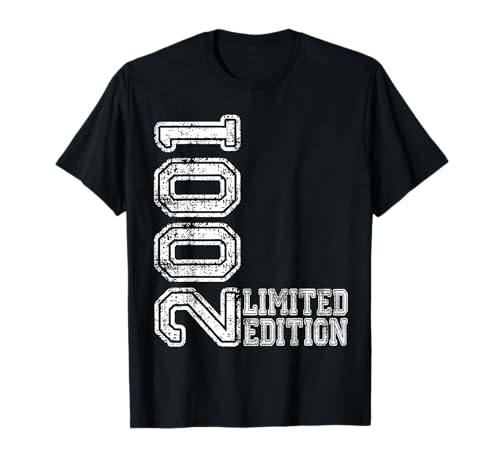 Edición limitada 2001 Cumpleaños 2001 Nacido 2001 Vintage Camiseta