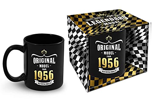 Bombo Taza de cumpleaños con año de nacimiento 1956