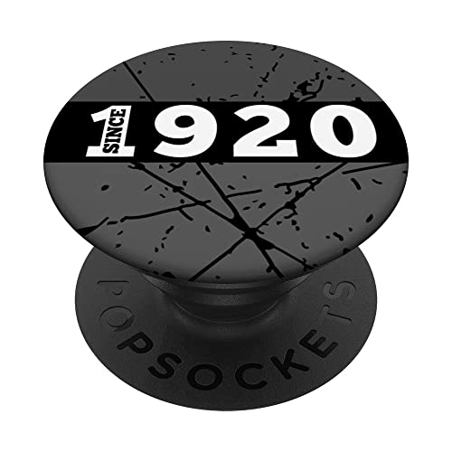 Desde 1920 para hombres y mujeres, cumpleaños de 1920, cumpleaños retro PopSockets PopGrip...