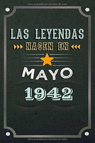 Las leyendas nacen en Mayo 1942: REGALO DE CUMPLEAÑOS, NACIDOS EN LOS AÑOS 1942 Regalos Creativos...