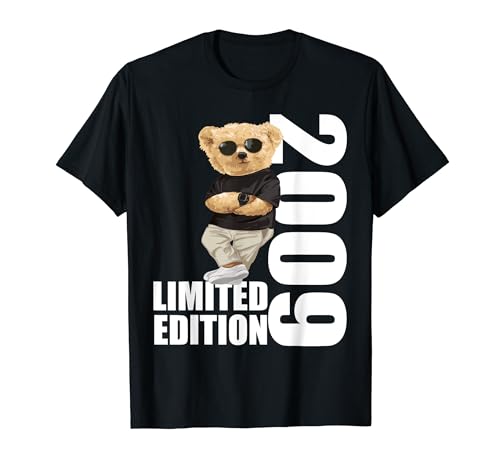 Edición limitada 2009 Oso Cumpleaños 2009 Vintage 2009 Camiseta