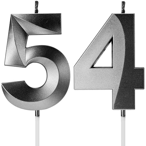 Velas de cumpleaños, velas de número, años de edad, para pasteles, feliz cumpleaños, diseño 3D,...