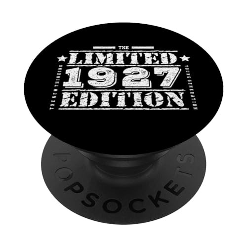 Cumpleaños de edición limitada de 1927 para hombres y mujeres PopSockets PopGrip Intercambiable