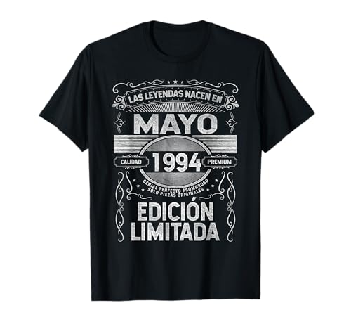 Las Leyendas nacen en Mayo de 1994 - 32 Años Cumpleaños Camiseta