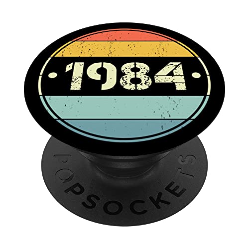 1984 edición limitada 1984 cumpleaños Popsocket para hombres y mujeres PopSockets PopGrip Intercambiable