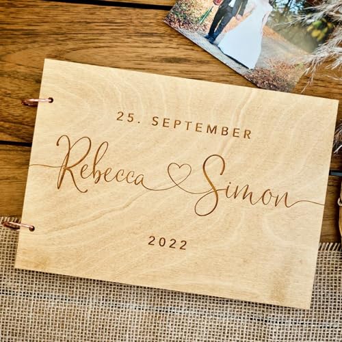 Personalizado Libro De Visitas Para Bodas Con Nombre/Fecha, Bautizos O Fiestas De Cumpleaños Libro...