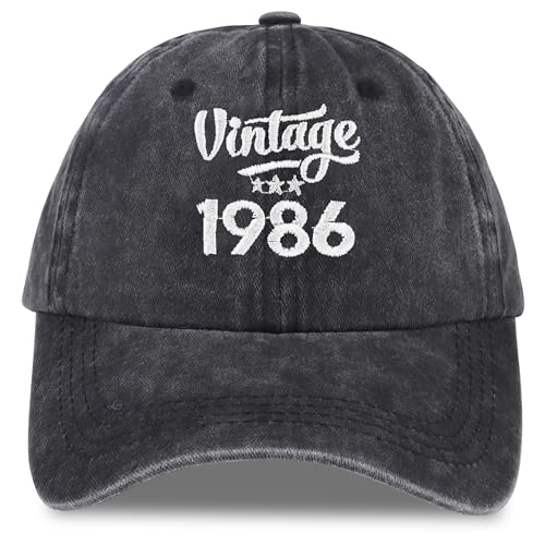 Rebundex 1986 Gorra de Béisbol Regalo Hombre Cumpleaños 40 Años Regalo Cumpleaños Hombre 40...
