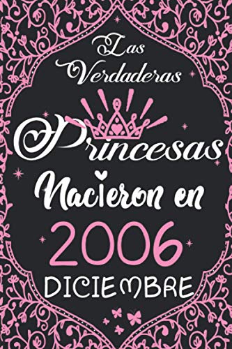 Las Verdaderas Princesas Nacieron en 2006 Diciembre: Regalo de cumpleaños de 14 años para mujeres...