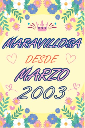 CUADERNO, MARAVILLOSA DESDE MARZO 2003: Regalo de 20 cumpleaños para mujeres y hombres, ideas de 20...