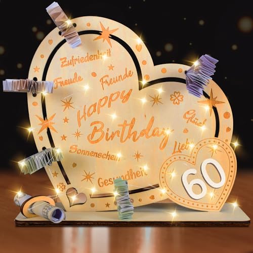 DIY 60 cumpleaños hombre mujer regalos dinero cumpleaños 60 regalo 60 cumpleaños hombre regalos...