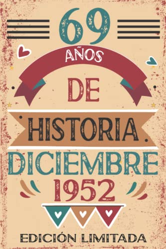 69 Años De Historia Diciembre 1952: 69 años. Libro de visitas, cuaderno, 110 páginas de...