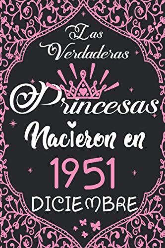Las Verdaderas Princesas Nacieron en 1951 Diciembre: Regalo de cumpleaños de 69 años para mujeres...