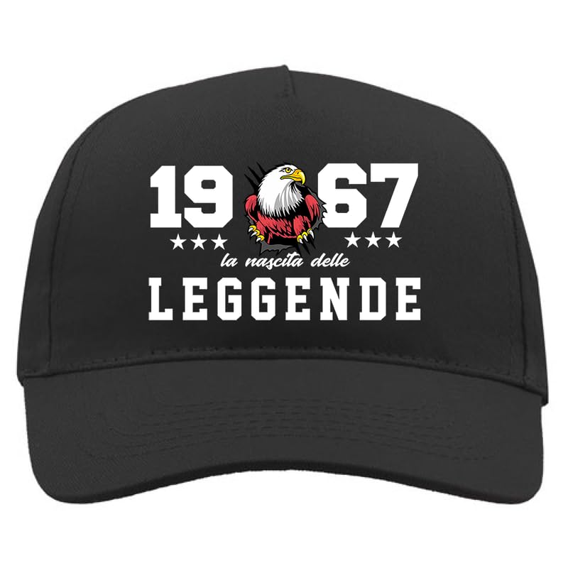 TeeDesign Gorra 57 años regalo cumpleaños: nacimiento de las leyendas gadget - 57 años - 1967