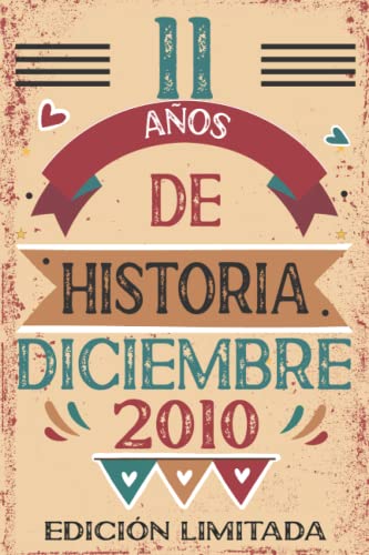 11 Años De Historia Diciembre 2010: 11 años. Libro de visitas, cuaderno, 110 páginas de...