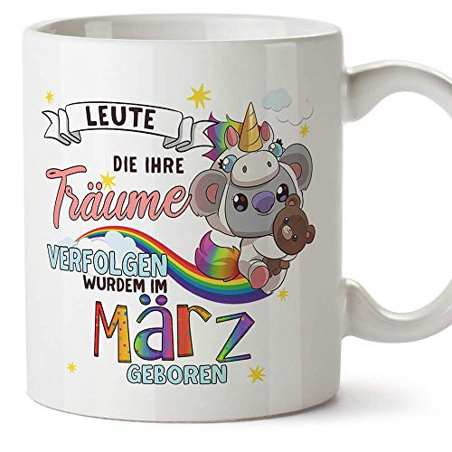 MUGFFINS Taza - Cumpleaños Koala Marzo (en alemán)