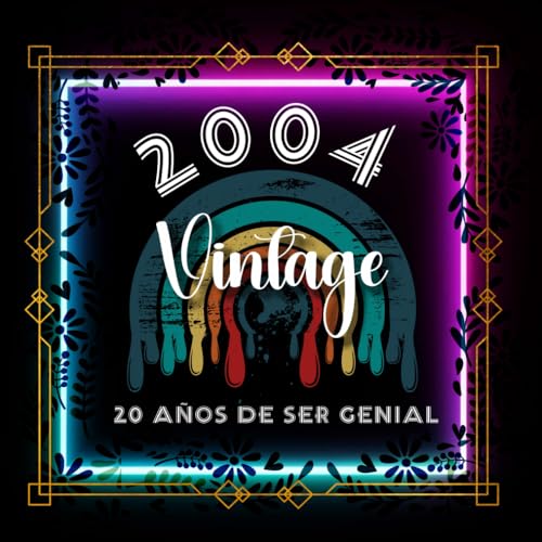 Libro de visitas: Celebrando 20 Años Cumpleaños en 2004: 120 Páginas en Blanco, 21x29.7 cm