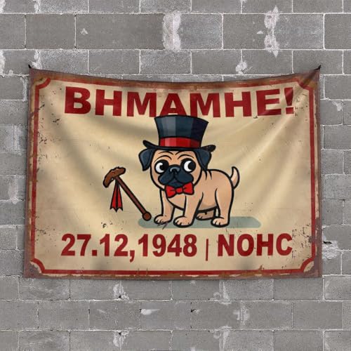 OGBD Divertida decoración para dormitorio, feliz cumpleaños, camarada, 27 de diciembre de 1948....