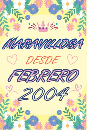 CUADERNO, MARAVILLOSA DESDE FEBRERO 2004: Regalo de 19 cumpleaños para mujeres y hombres, ideas de...