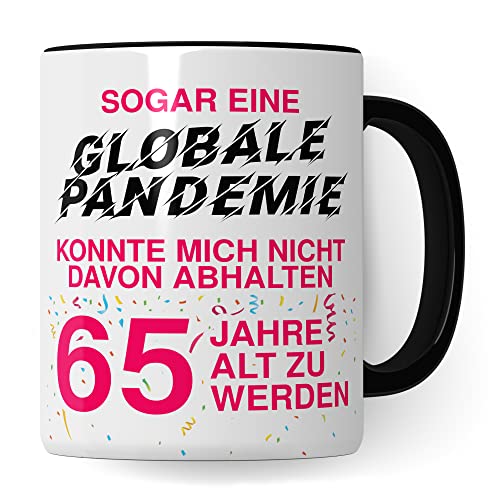Taza de 65 cumpleaños para mujer, regalo para 65 cumpleaños, mujer, taza de 65 años de edad, taza...